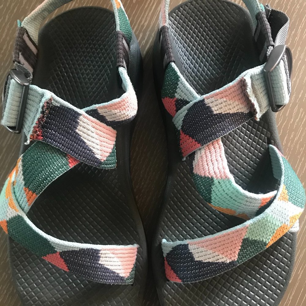 Chaco Mega Z Cloud Sandal - 7M Kaleido Katydid